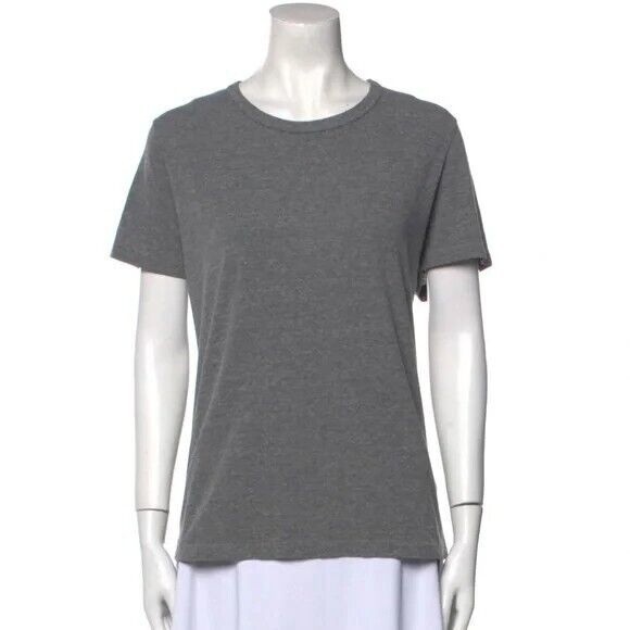 JENNI KAYNE Everyday Tee T-Shirt in Grey Recycled Polyamide - Picture 2 of 8